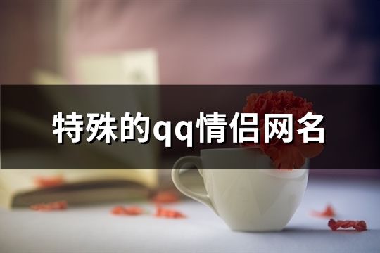 特殊的qq情侣网名(63个)