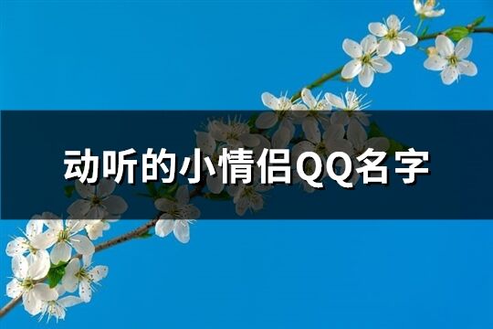 动听的小情侣QQ名字(共87个)