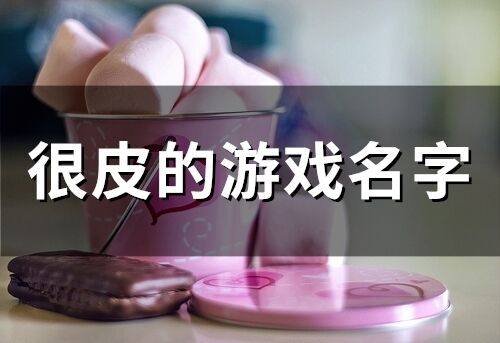 很皮的游戏名字(96个)