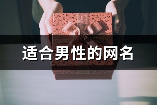 适合男性的网名(精选380个)