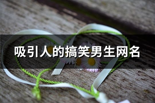 吸引人的搞笑男生网名(精选174个)