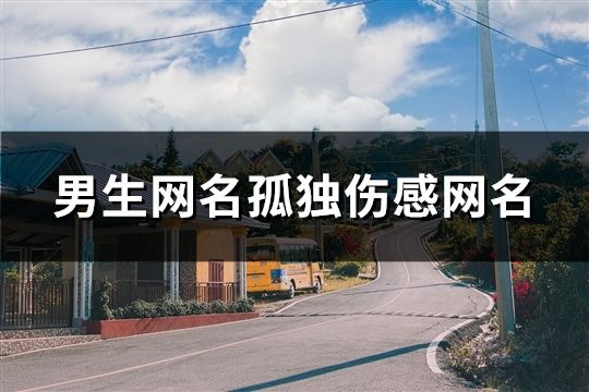 男生网名孤独伤感网名(190个)