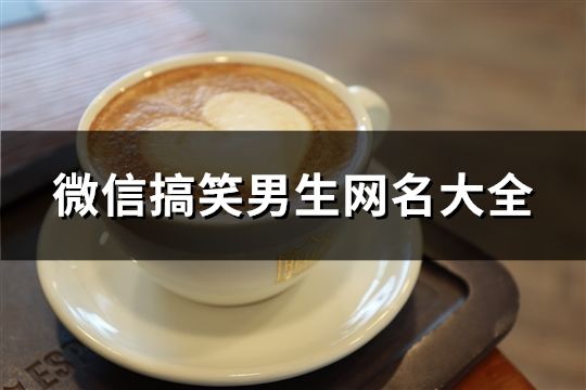 微信搞笑男生网名大全(121个)