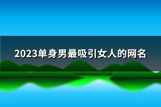 2023单身男最吸引女人的网名(共230个)