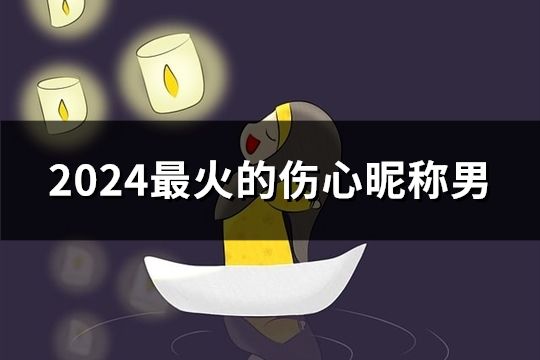 2024最火的伤心昵称男(53个)