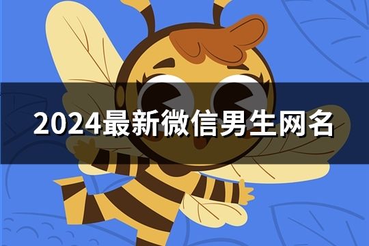 2024最新微信男生网名(共162个)