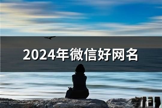 2024年微信好网名(共172个)